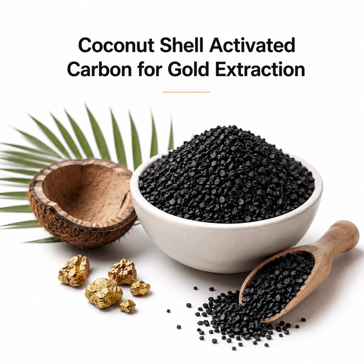 Coconut Shell Activated Carbon for Gold Extraction