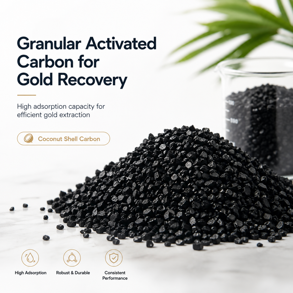 Granular Activated Carbon for Gold Recovery