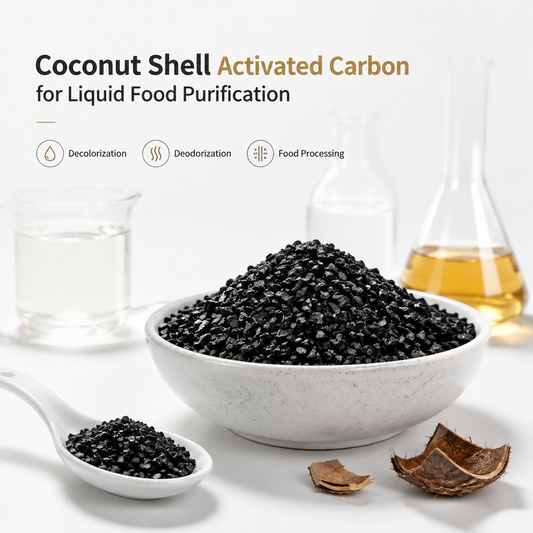Coconut Shell Activated Carbon for Liquid Food Purification