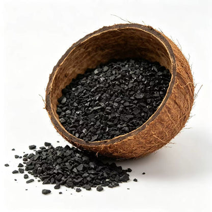 Coconut shell gold-activated
